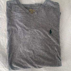 POLO Gray V-Neck Shirt